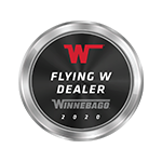 Flying W Award - #1 Winnebago Motorhome Dealer in North America for 2019 & 2020