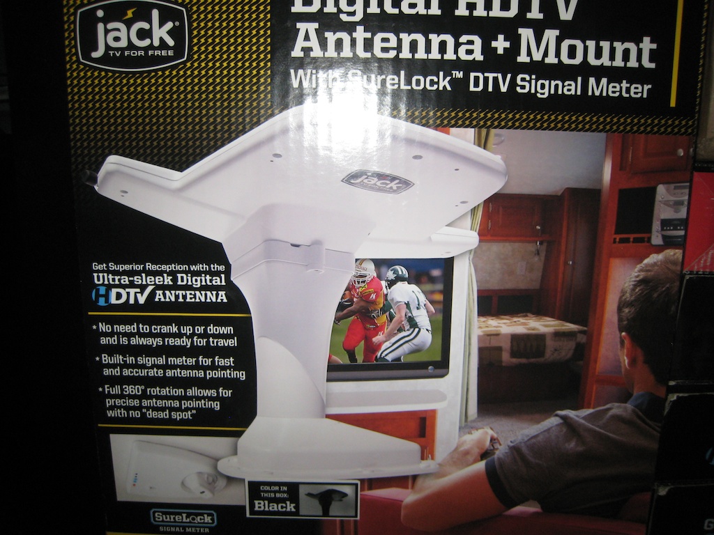 Digital HDTV Antenna and Mount