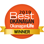 2019 Best of the Okanagan Winner Award