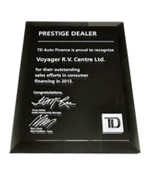 2013 TD Prestige Dealer Award