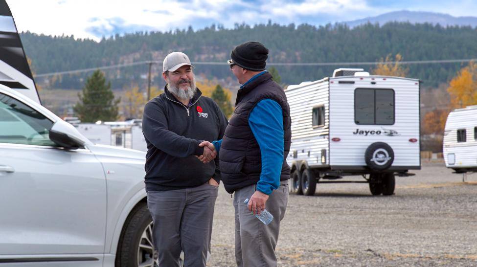 We want to wish Giuseppe and Annette safe travels as they head back home.