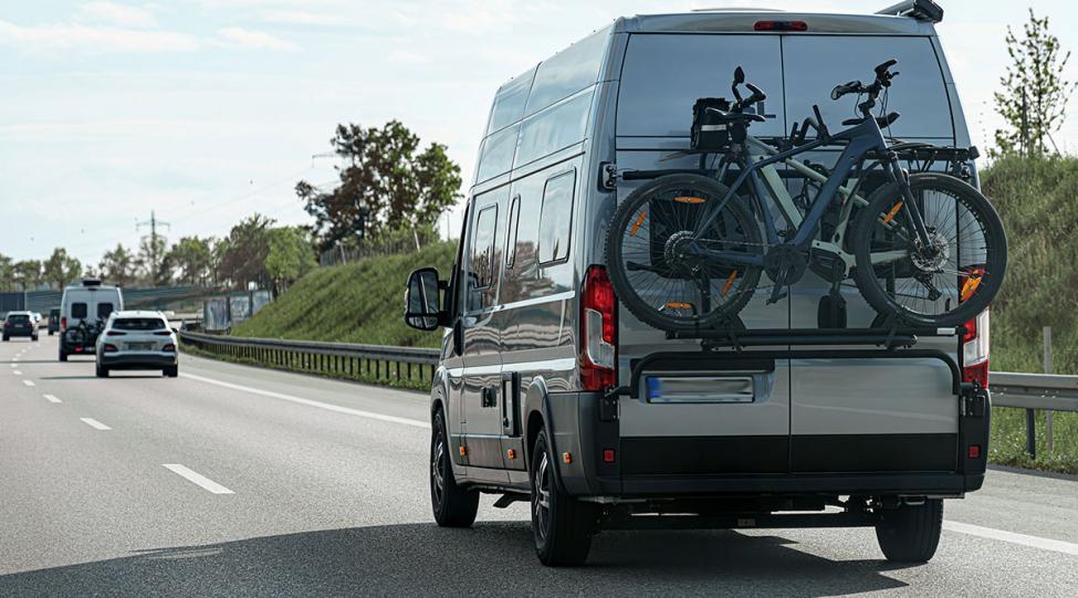 Class B Van with HD Electric bike rack.