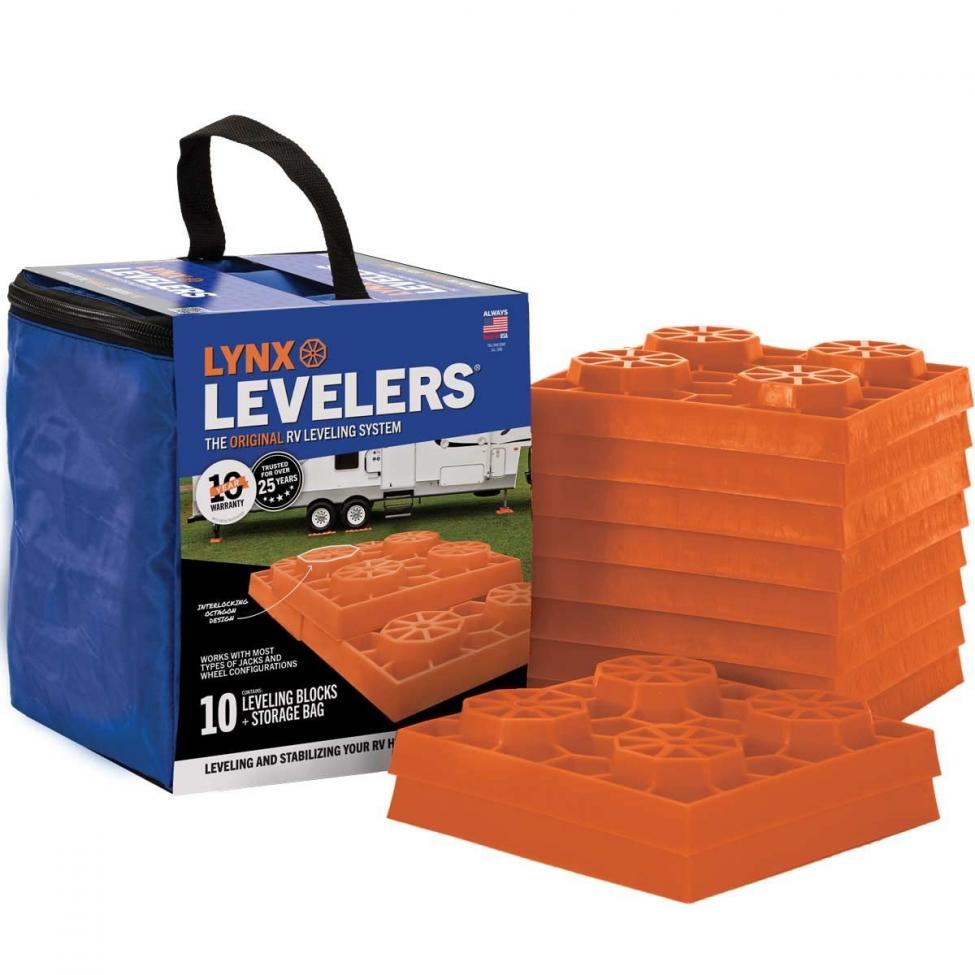 Lynx Levelers + Stop ’N Chock System