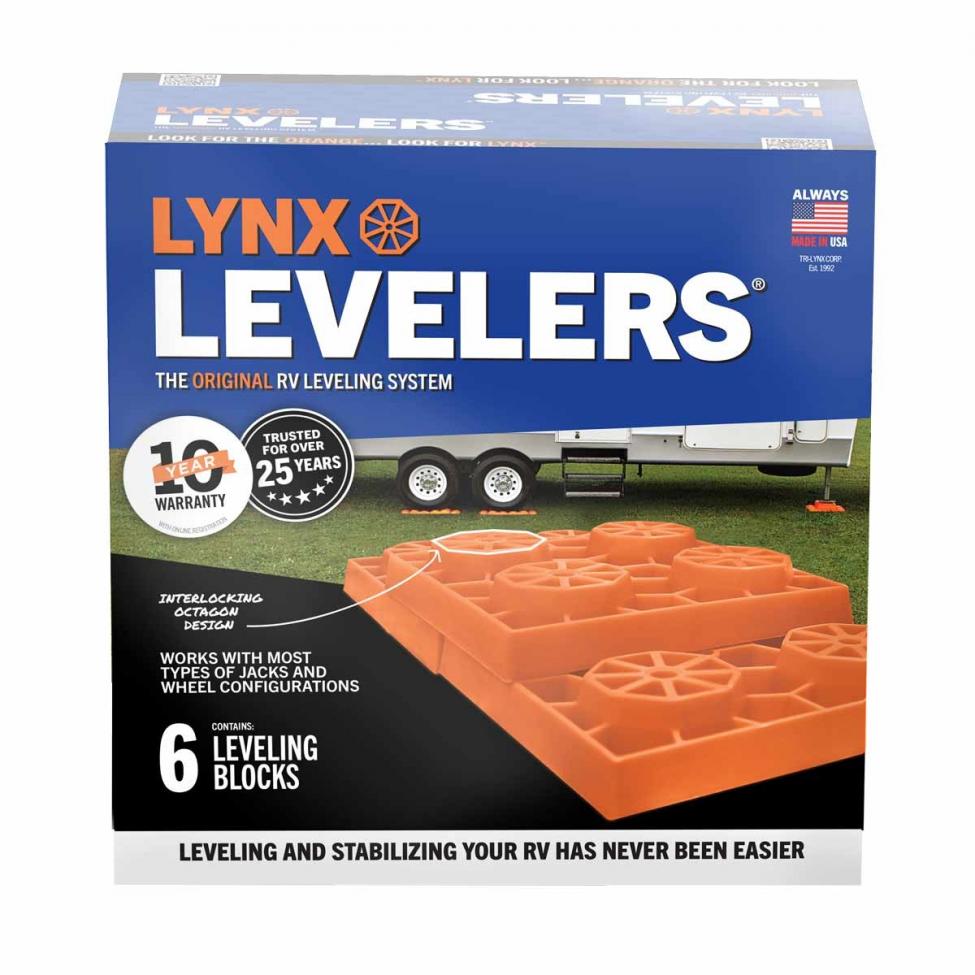 Lynx Levelers + Stop ’N Chock System