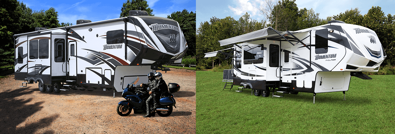 Grand Design Momentum Fifth Wheel Toy Haulers