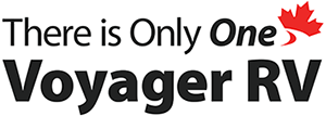 There is Only One Voyager RV Logo
