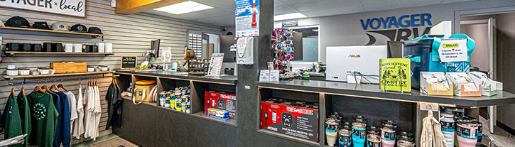 Parts & Service Counter at Voyager RV Centre