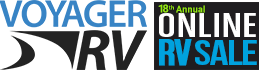 18th Annual Online RV Sale - Voyager RV Centre Logo
