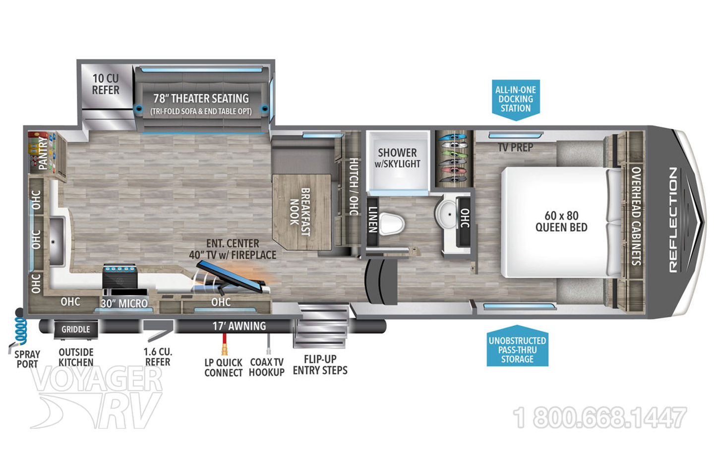 2022 Keystone Avalanche 312RS Floorplan