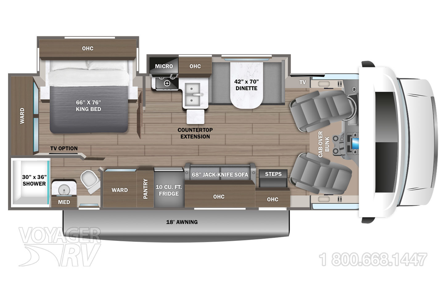 2024 Jayco Greyhawk 27U Floorplan