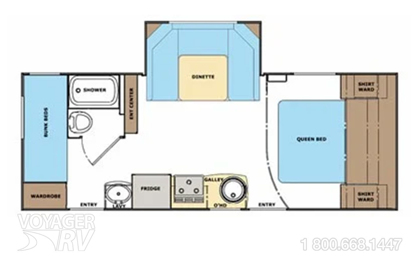 2011 Lance 2185 Floorplan