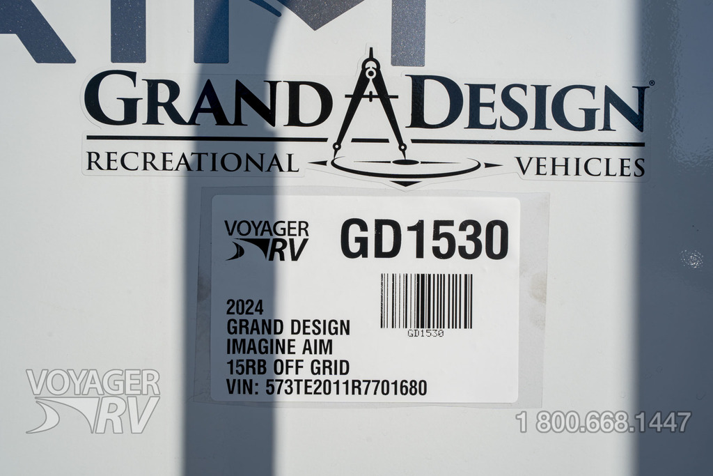 2024 Grand Design Imagine AIM 15RB Off-Grid