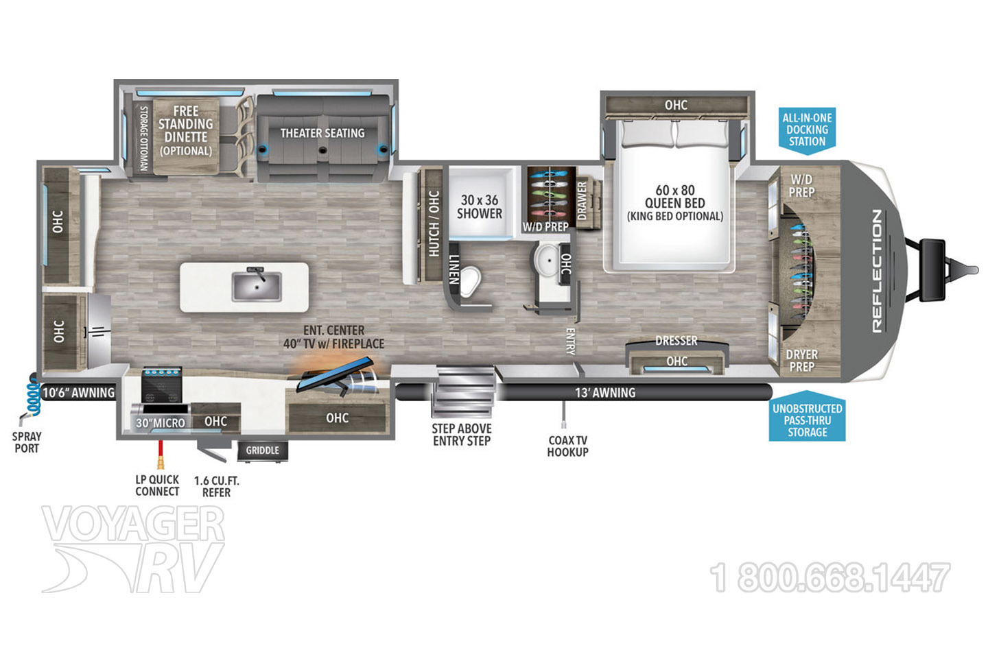 2024 Jayco Eagle 320FBOK Floorplan