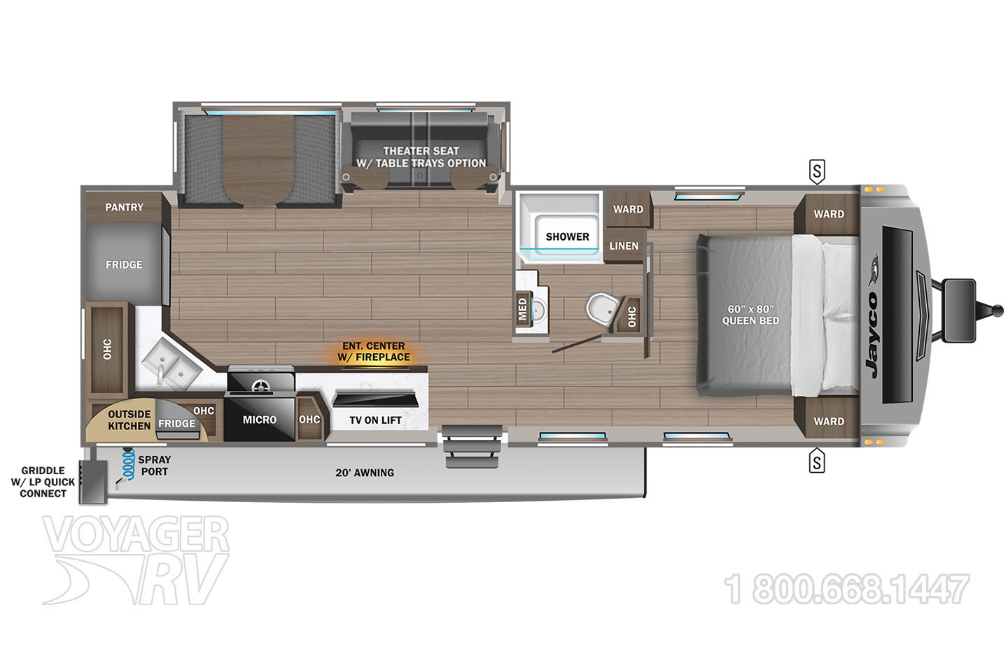 2023 Keystone Passport GT 2704RKWE Floorplan