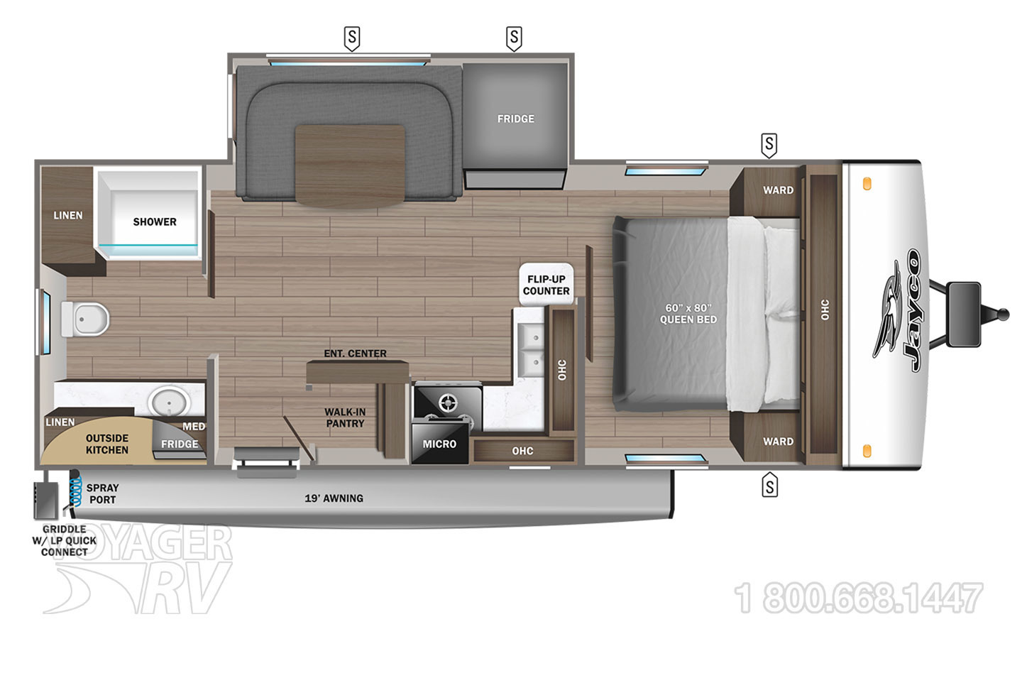 2023 Keystone Passport GT 2704RKWE Floorplan