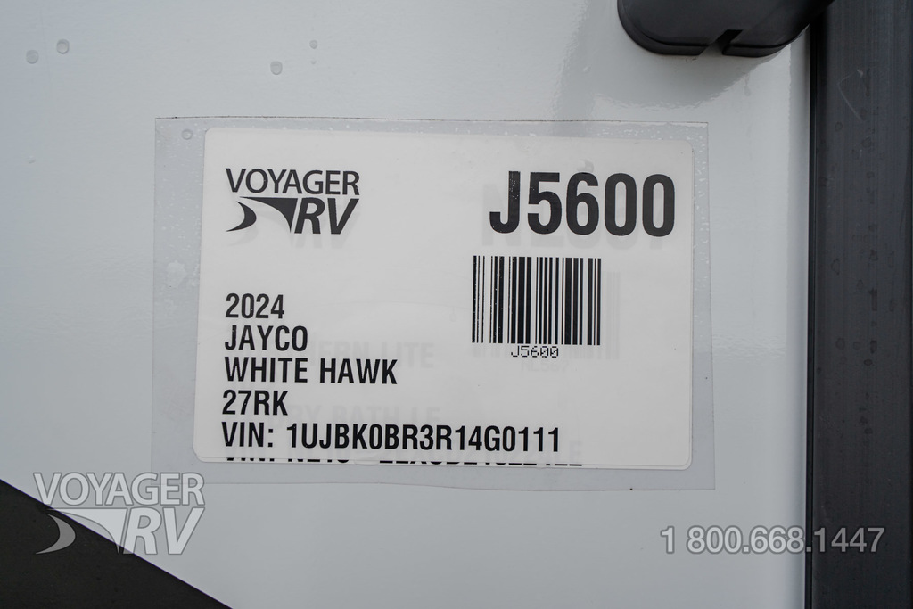 2024 Jayco White Hawk 27RK