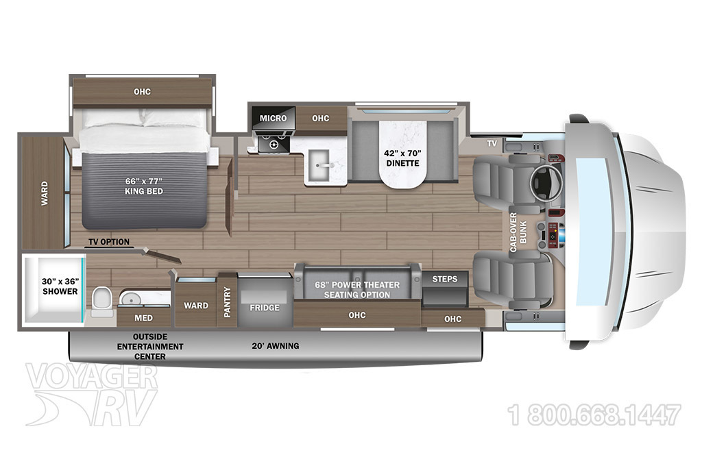 2024 Jayco Greyhawk 32U Floorplan