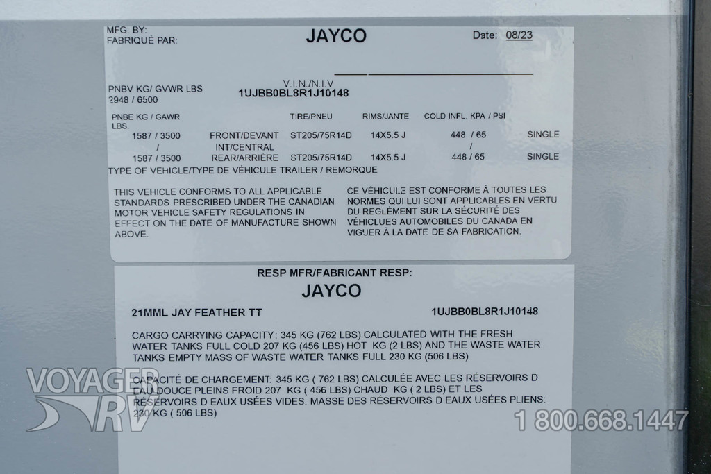2024 Jayco Jay Feather 21MML