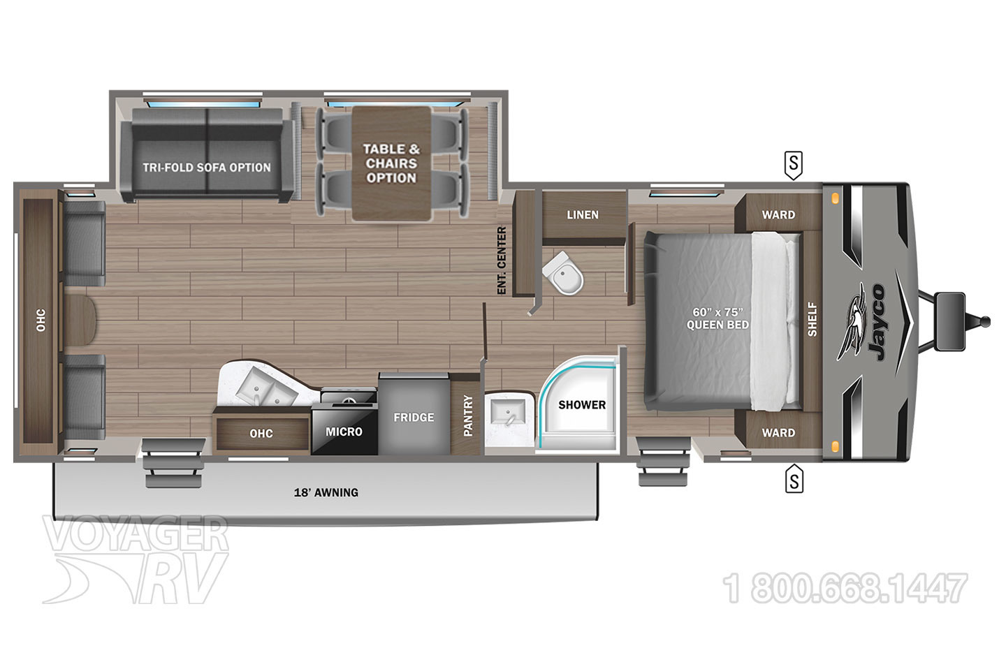 2023 Grand Design Imagine XLS 23LDE Floorplan