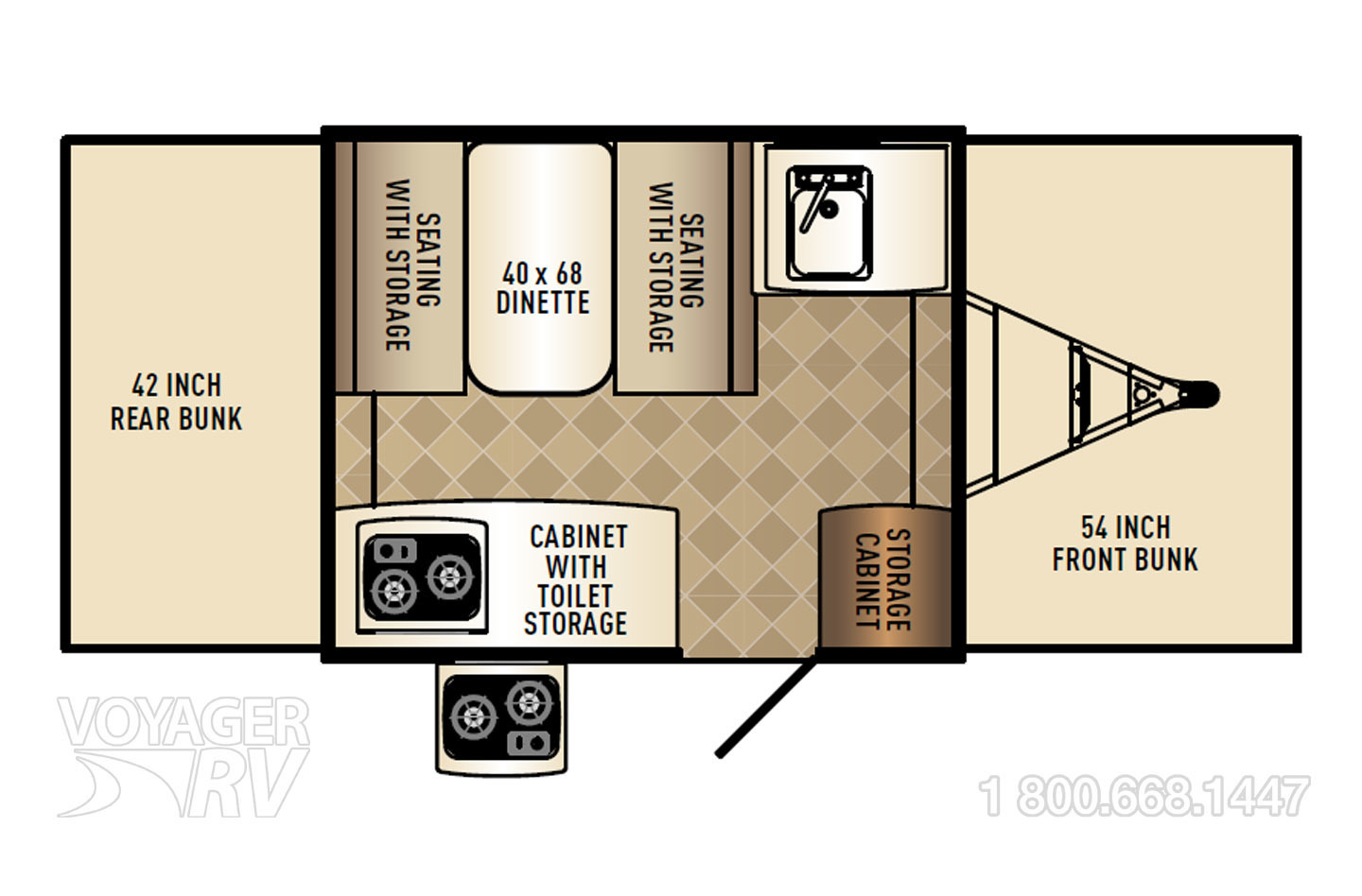 2017 Palomino Real Lite 8SE Floorplan