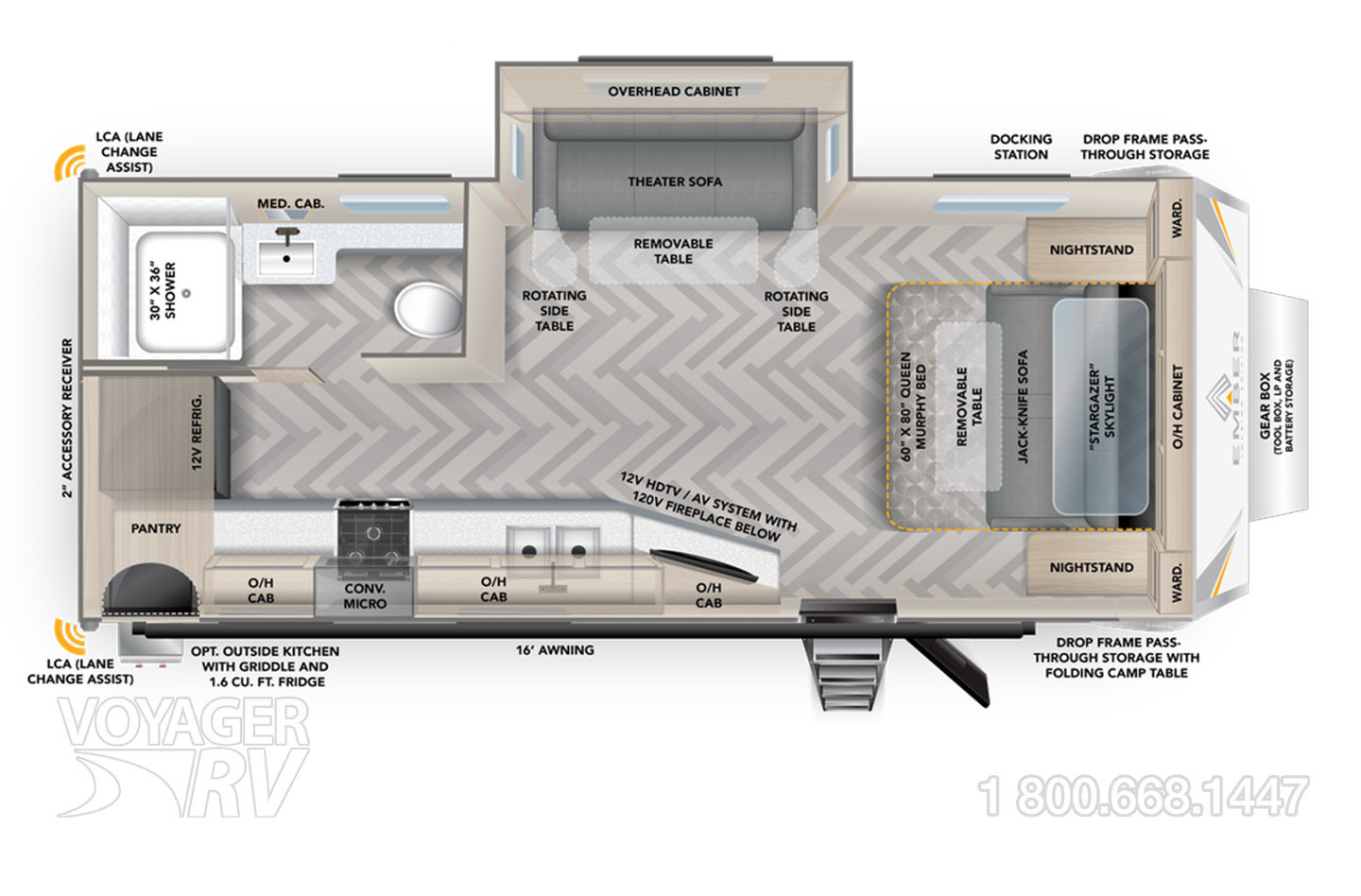 2024 Grand Design Imagine XLS 24BSE Floorplan