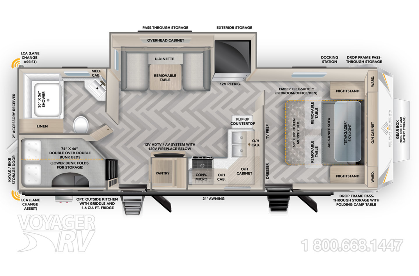 2022 Grand Design Imagine 2800BH Floorplan