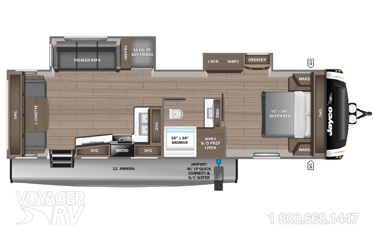 2024 Jayco Eagle 295RUCD Floorplan