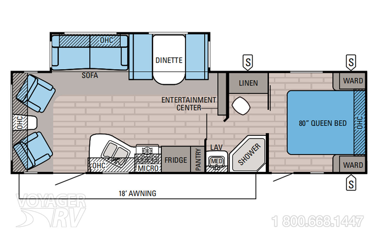 2016 Jayco Jay Flight 27RLS Floorplan