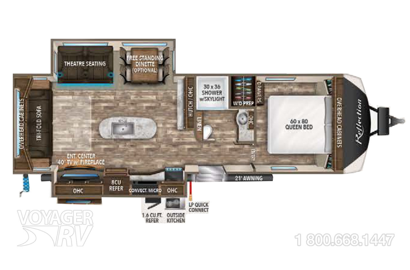 2024 Grand Design Imagine XLS 24BSE Floorplan