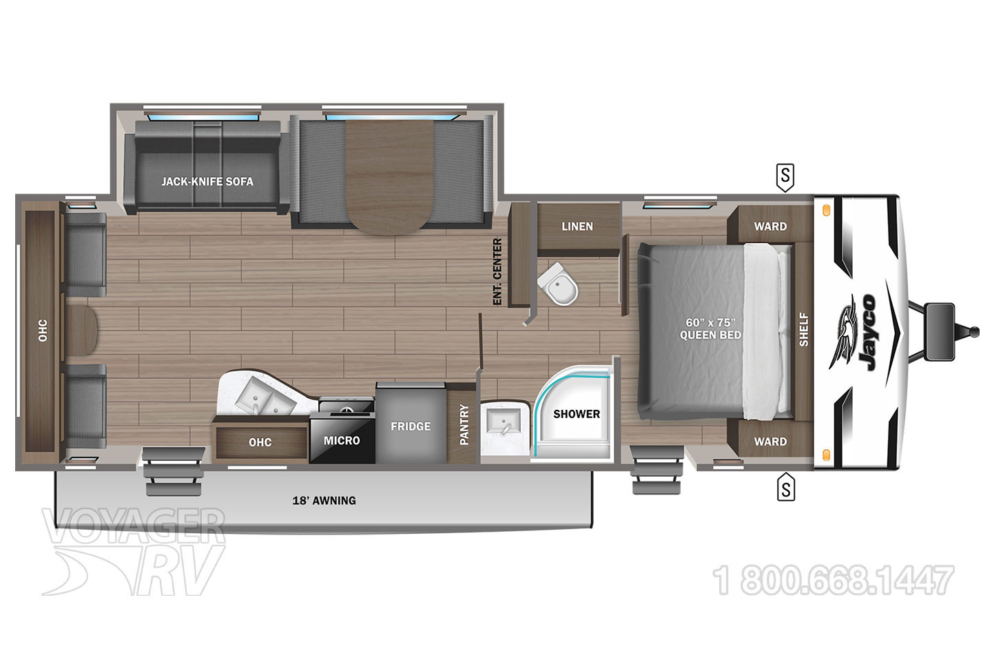 2023 Grand Design Imagine XLS 23LDE Floorplan