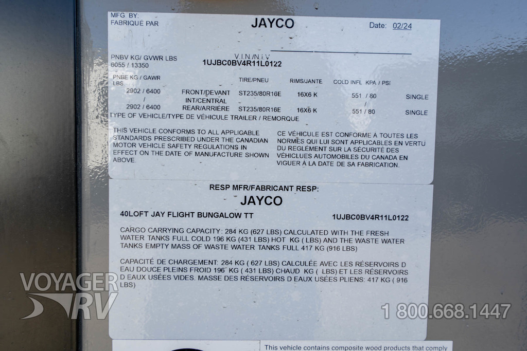 2024 Jayco Jay Flight 40LOFT Bungalow