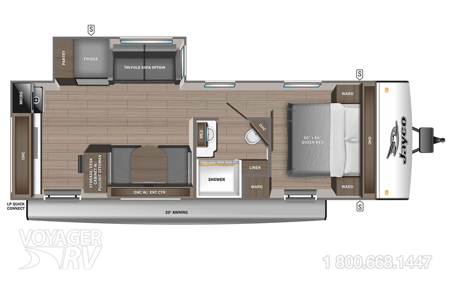 2023 Keystone Passport GT 2704RKWE Floorplan