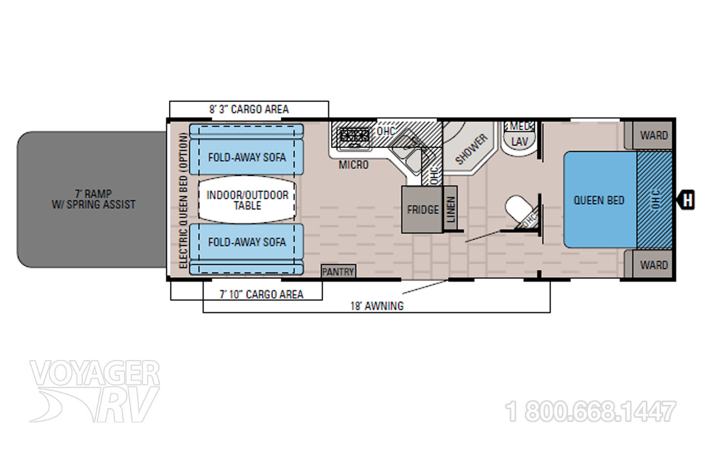 2016 Jayco Octane 273 Floorplan