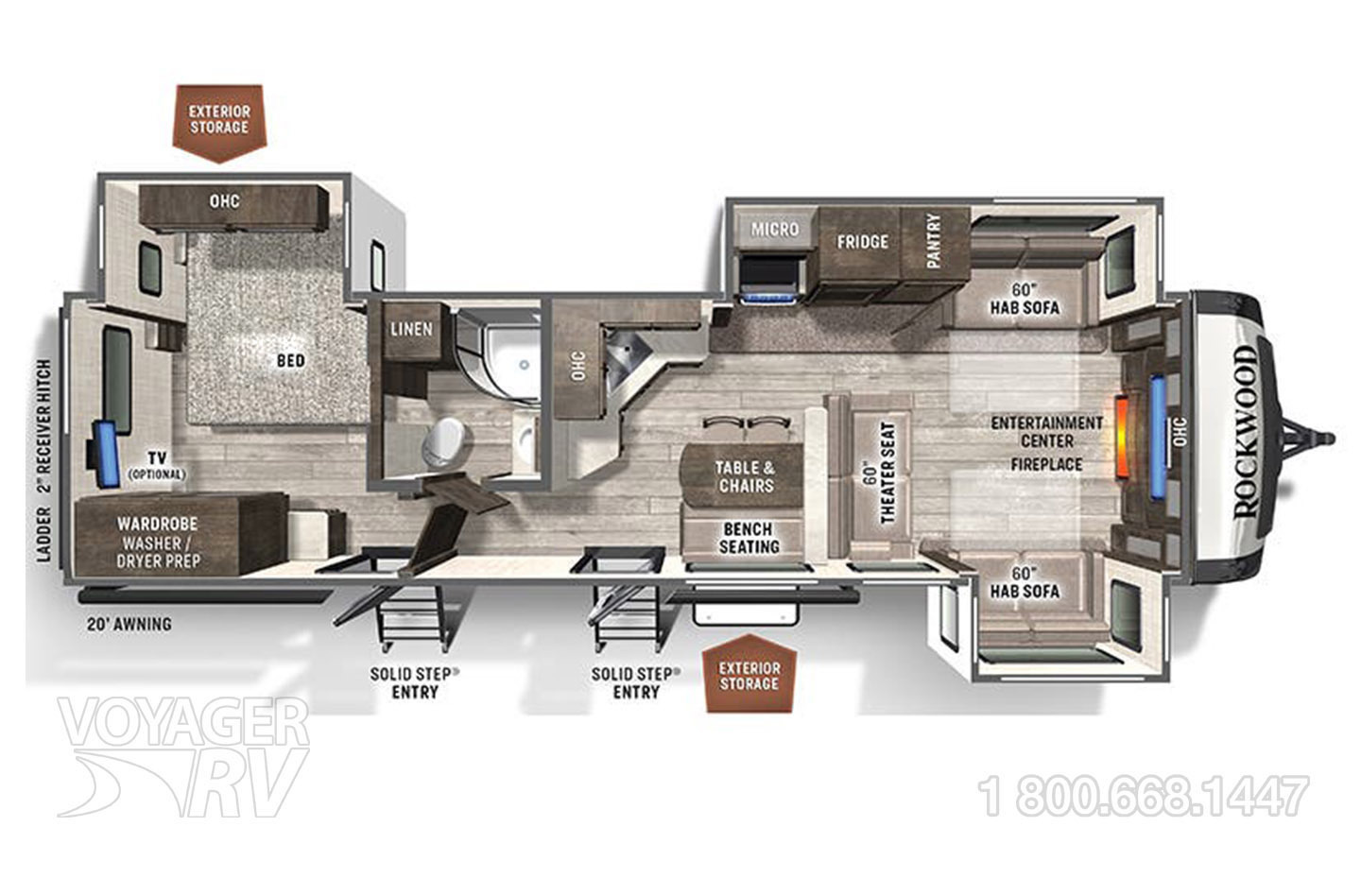 2022 Grand Design Imagine 2670MK Floorplan