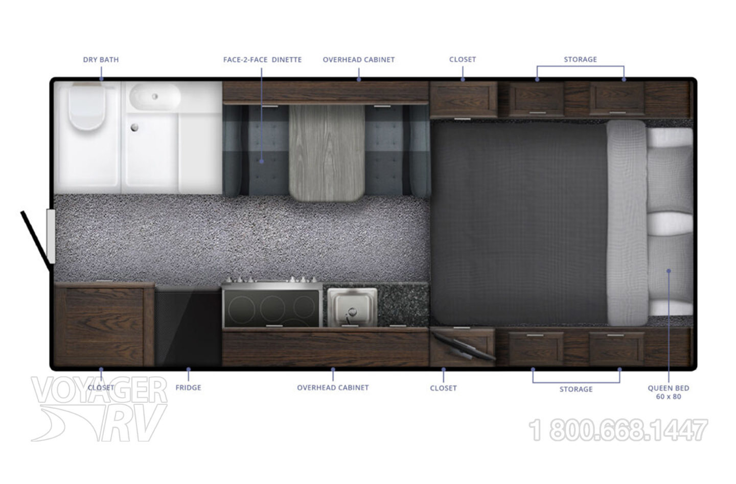 2026 Northern Lite 10.2EX Dry Bath Limited Edition Floorplan