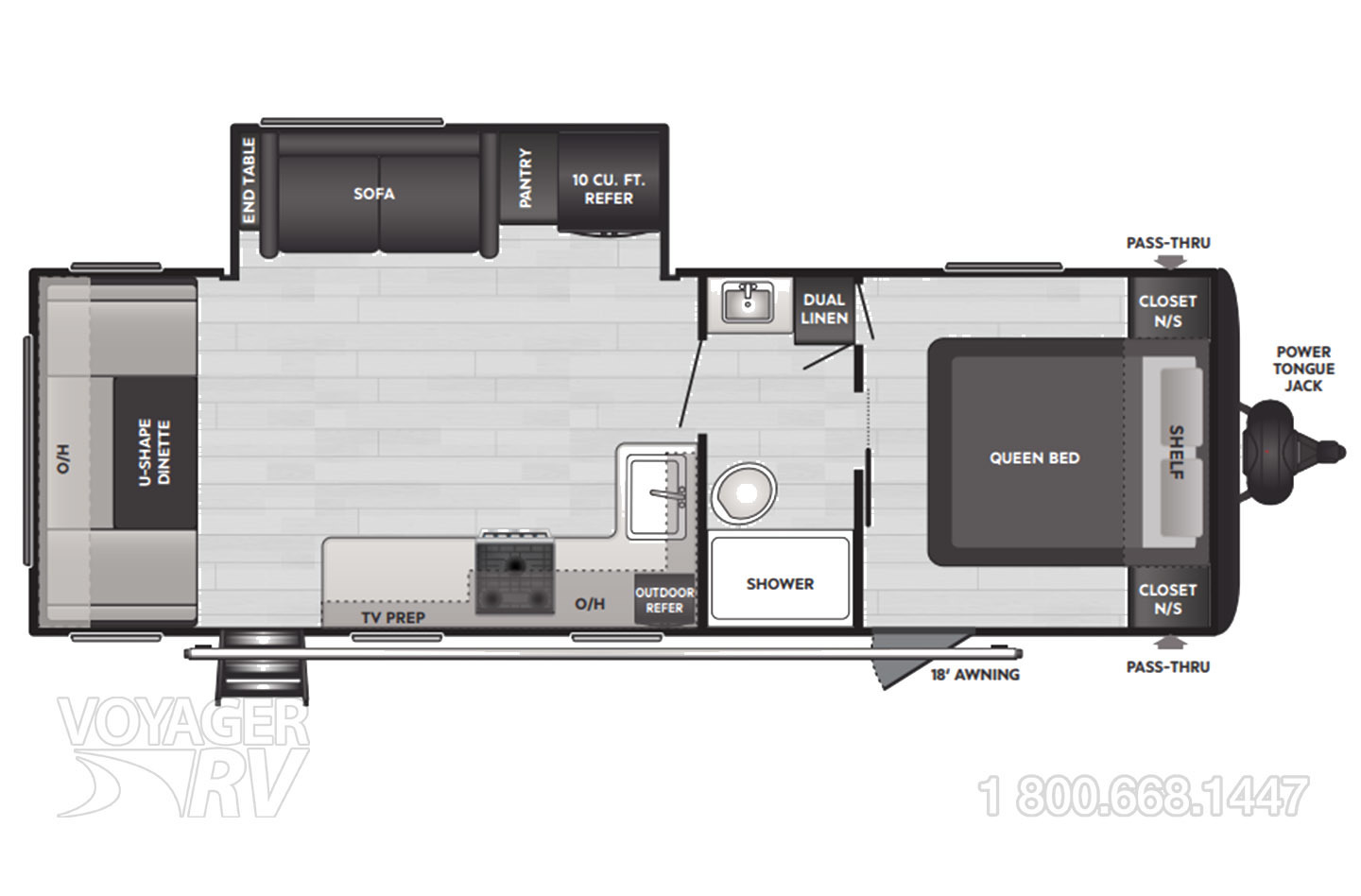 2025 Keystone Springdale 254RDCWE Floorplan