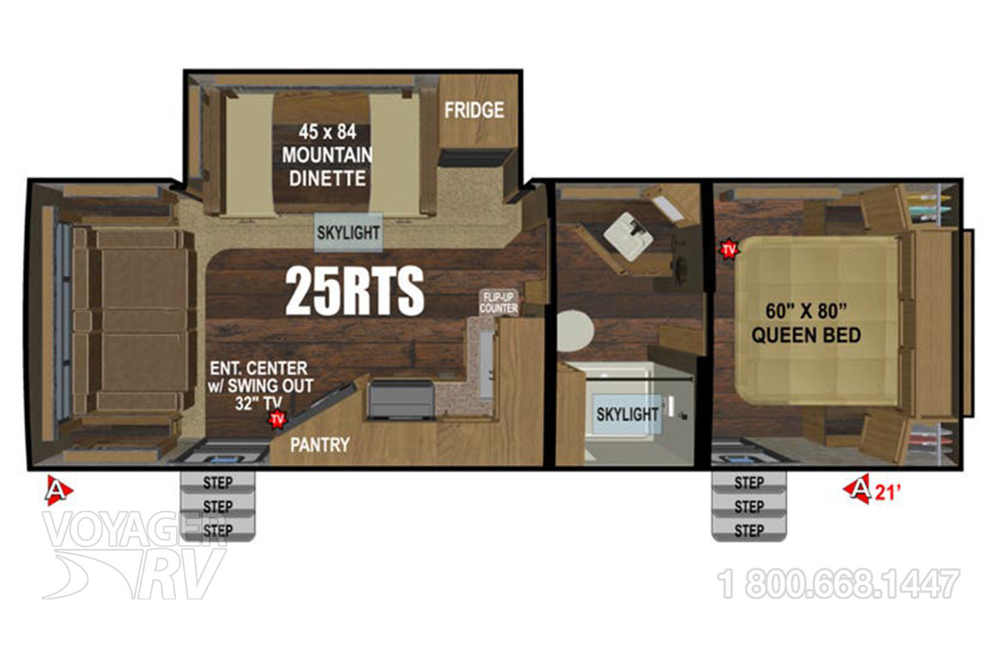 2022 Grand Design Imagine 2500RL Floorplan