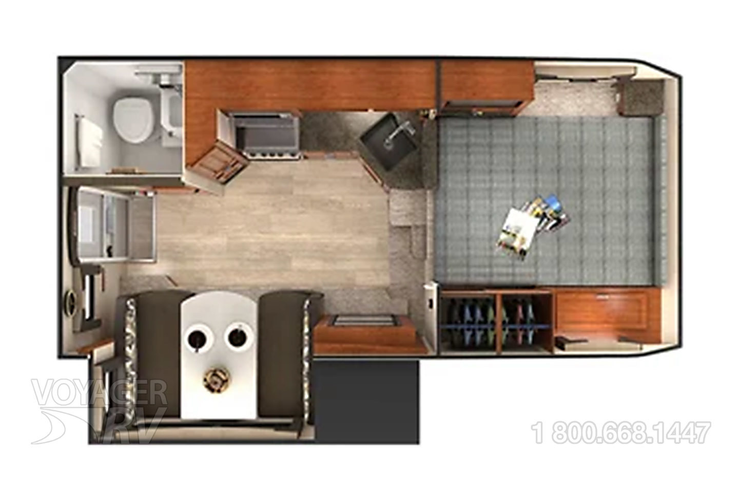 2019 Lance 995 Floorplan