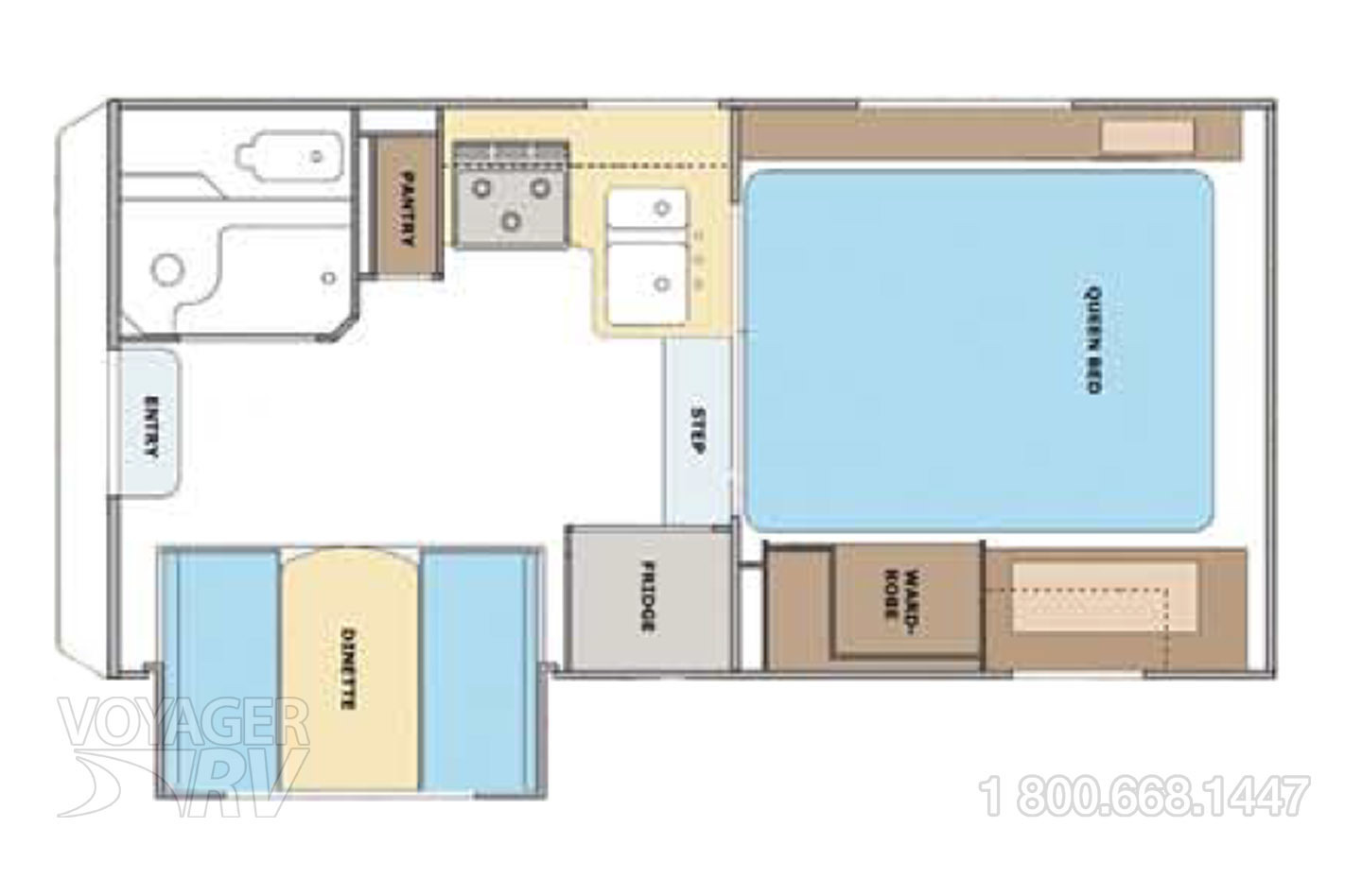 2011 Lance 861  Floorplan