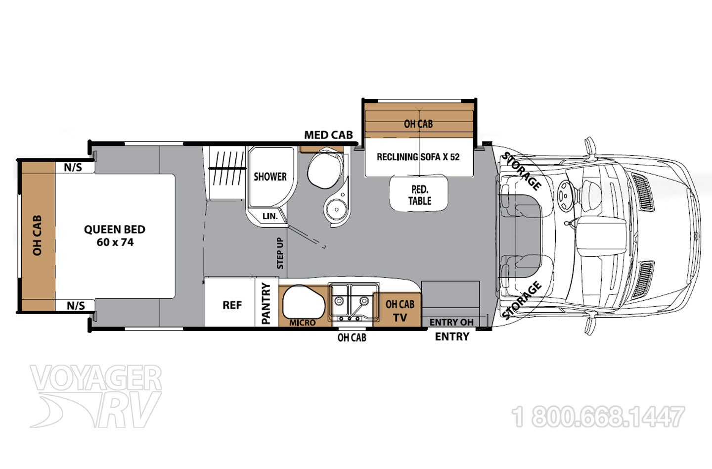 2015 Coachmen Prism 24G Floorplan