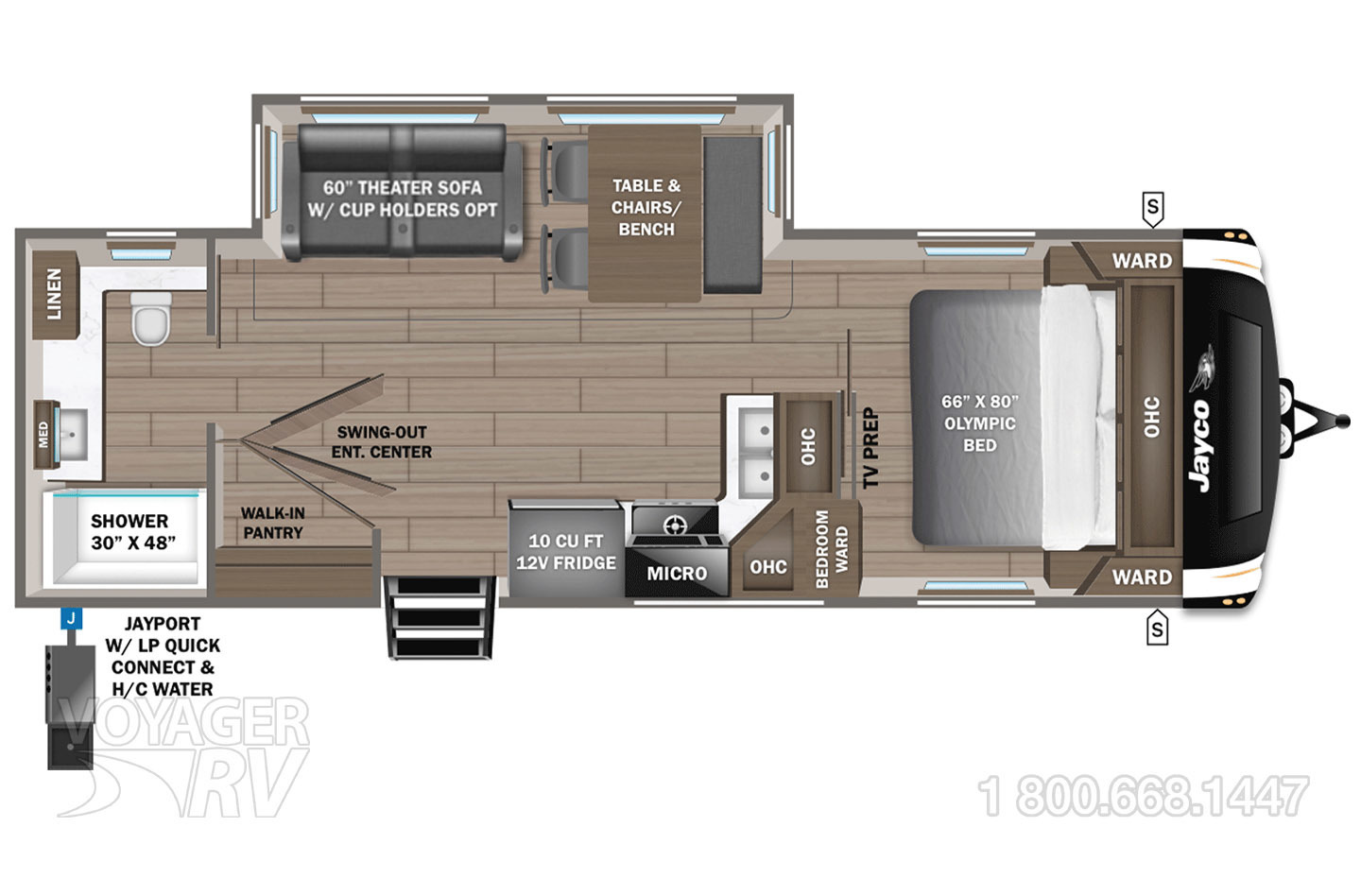 2026 Jayco Eagle HT 275RBCS Floorplan