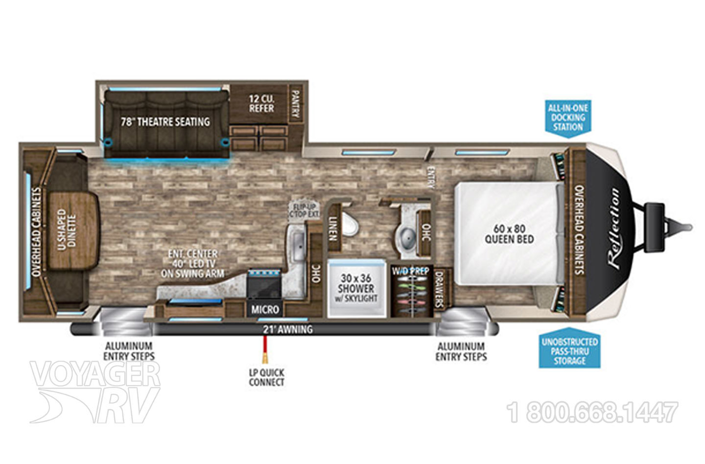 2022 Grand Design Imagine 2500RL Floorplan