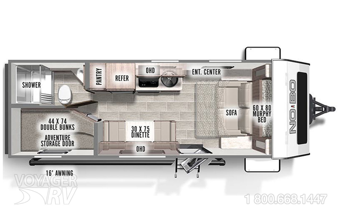 2024 Keystone Passport SL 219BHWE Floorplan
