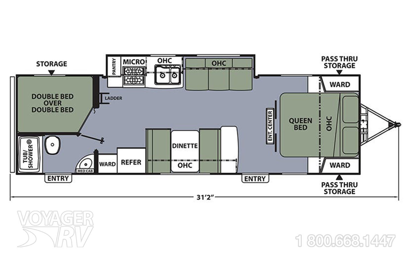 2025 Keystone Passport SL 229BHWE Floorplan