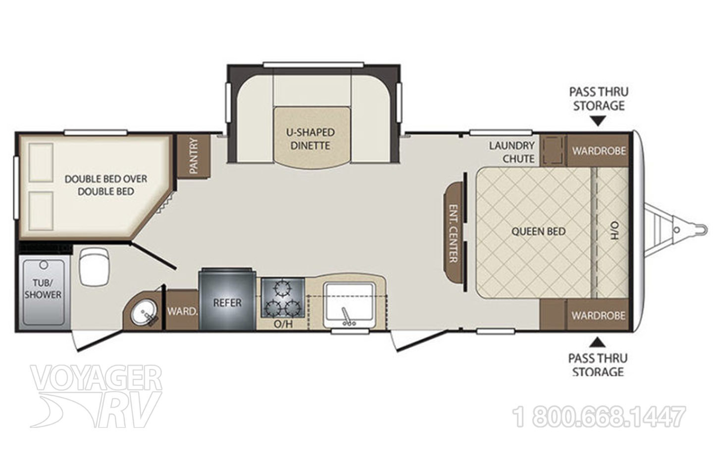 2022 Grand Design Imagine XLS 23BHE Floorplan