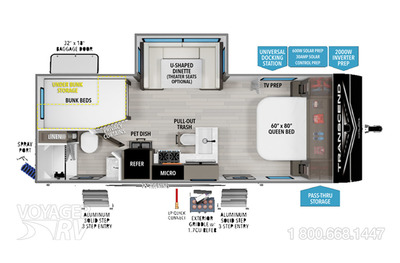 2026 Grand Design Transcend Xplor 23BHX