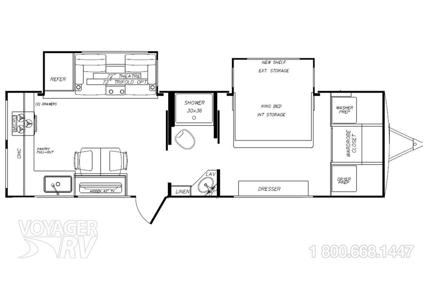 2026 Grand Design Imagine 2700BS Floorplan
