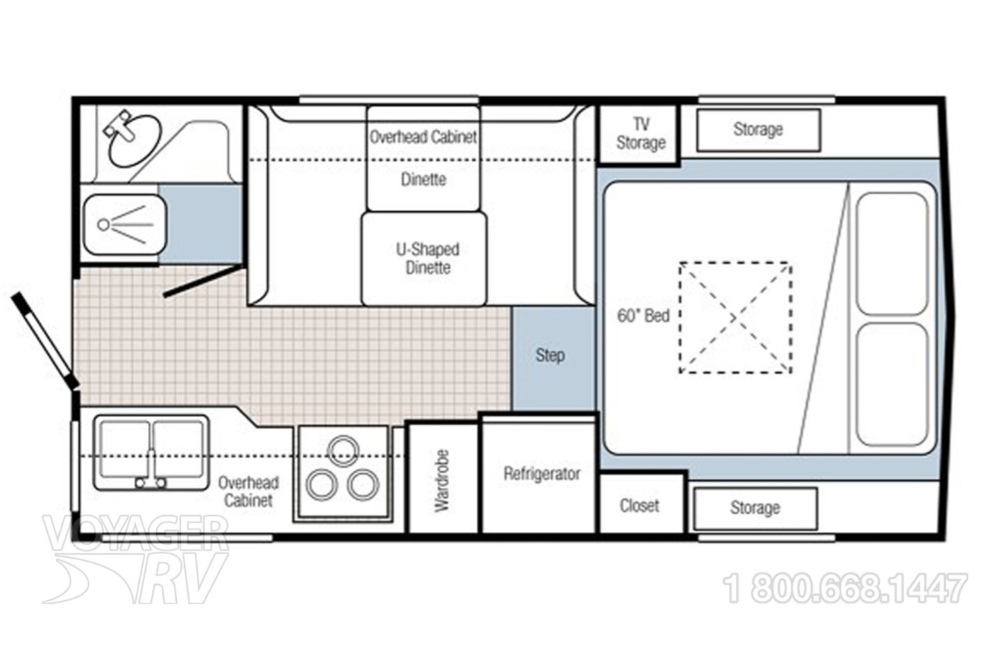 2005 Bigfoot 10.6 25C Floorplan