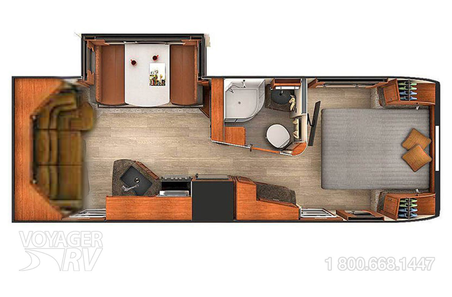 2022 Grand Design Imagine XLS 22RBE Floorplan