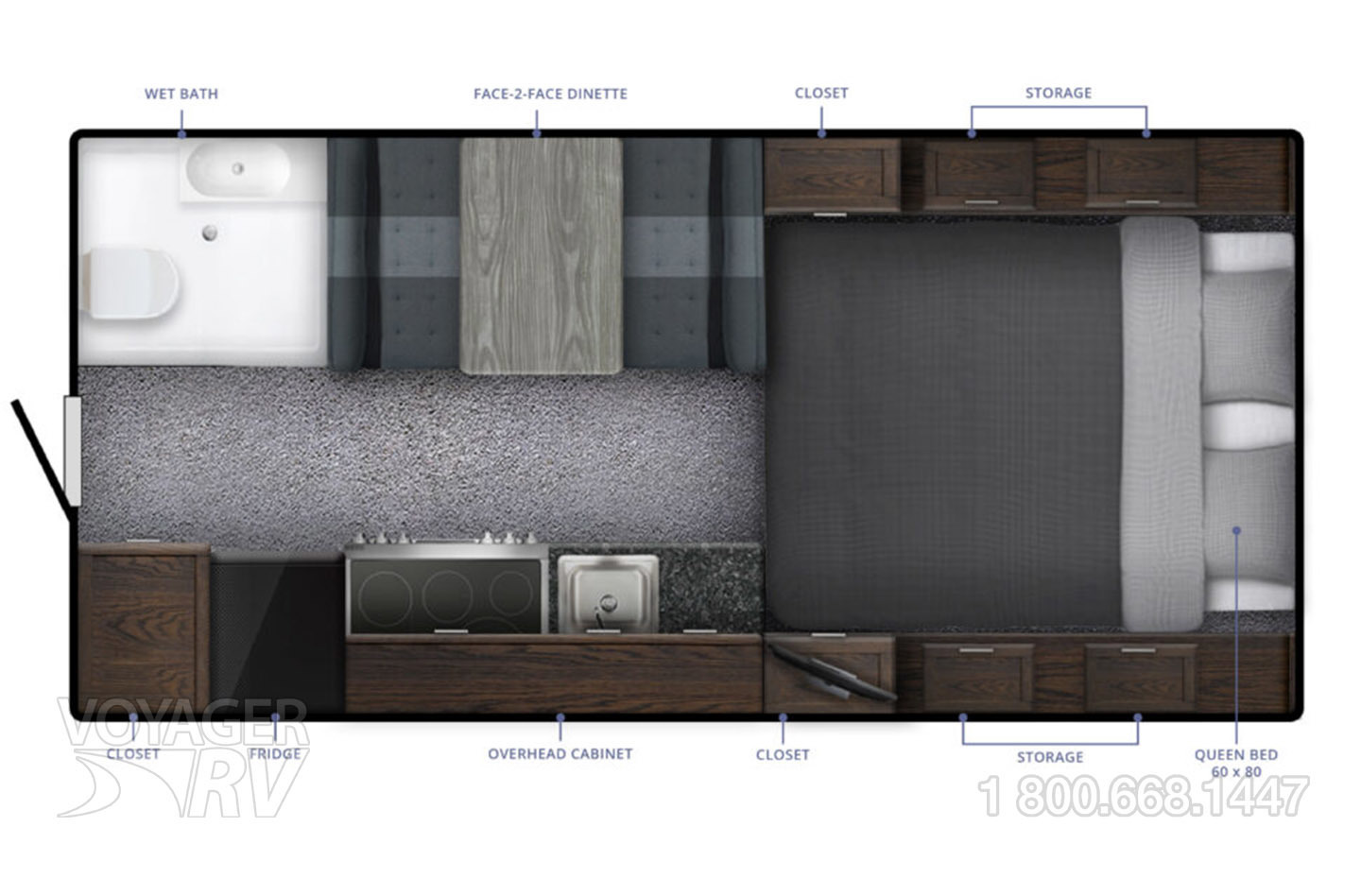 2026 Northern Lite 9.6 Wet Bath Limited Edition Floorplan